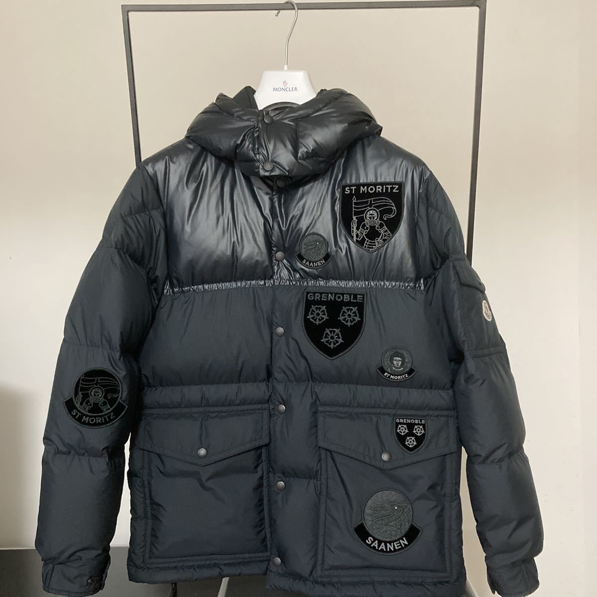 モンクレール MONCLER ダウンジャケットHYOSERIS 2022〜23 ブラック 2 
