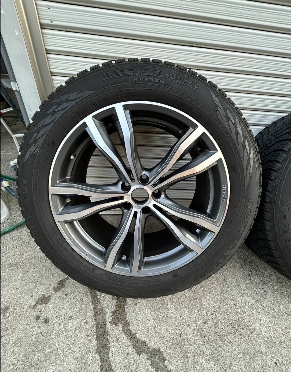 X7 XDrive35dMスポーツ Nokian Tyres スタッドレスタイヤ 4本セット 20