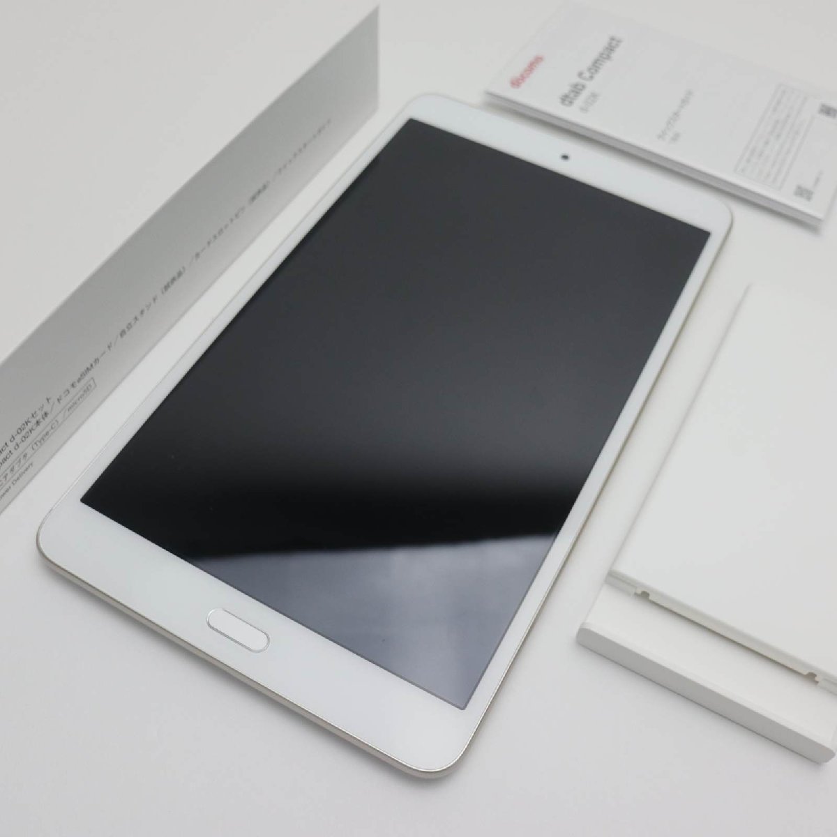 新品同様 d-02K dtab Compact ゴールド タブレット 白ロム 中古 タブレット DoCoMo HUAWEI あすつく 土日祝発送OK