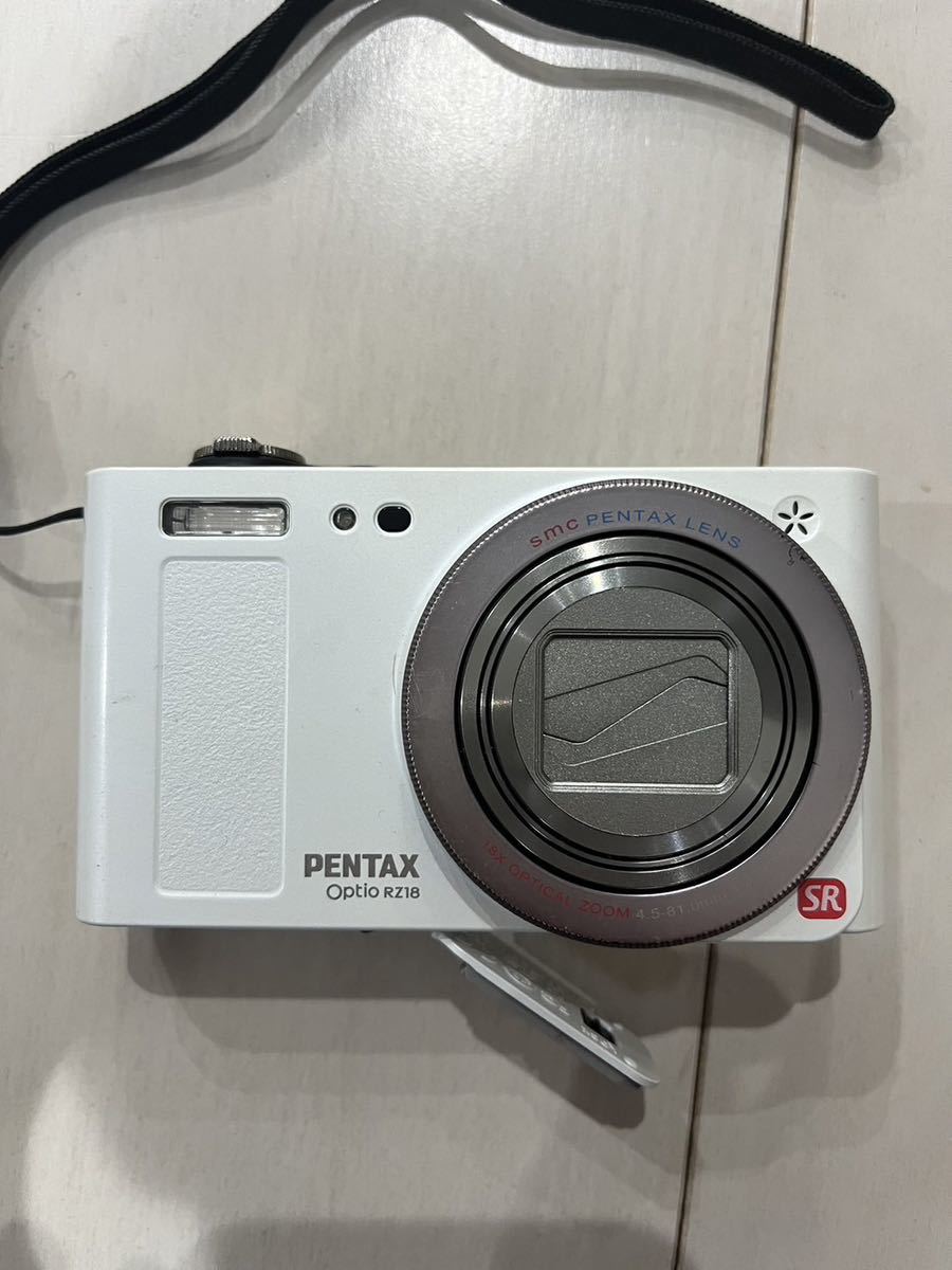 1円スタート PENTAX Optio RZ18 ペンタックス デジタルカメラ 中古