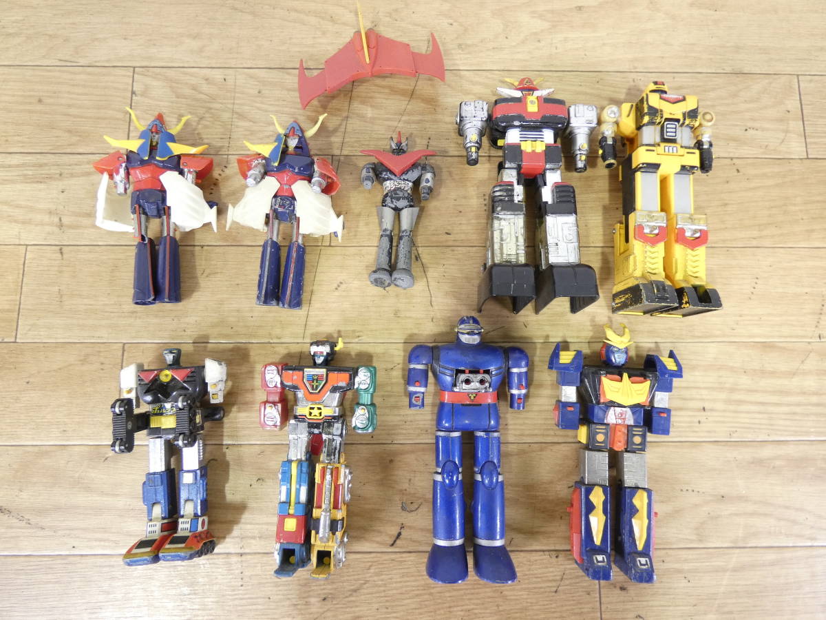 ◎ジャンク 当時もの ポピー 超合金 玩具 スパロボシリーズ 9点セット 