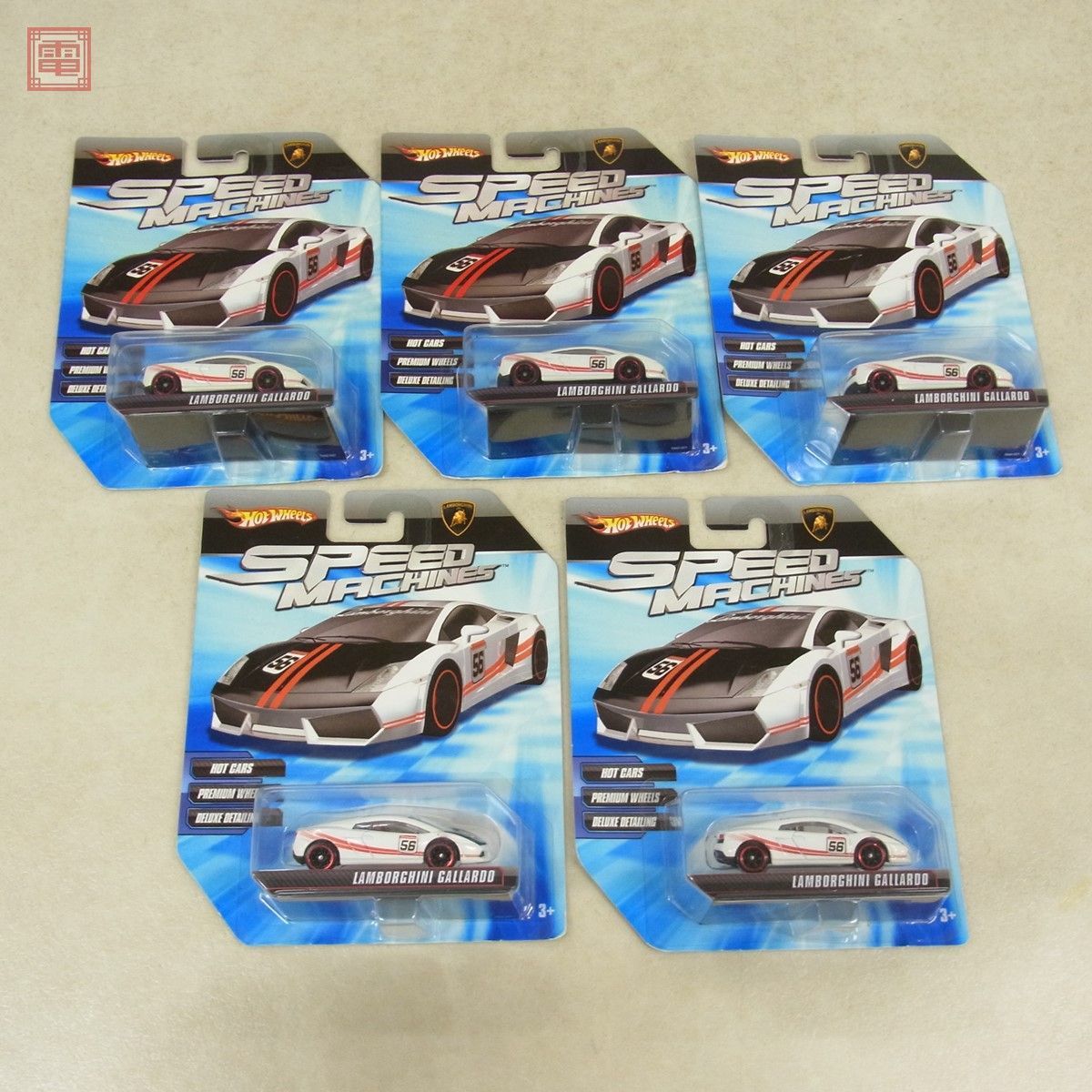  ホットウィール スピードマシン ランボルギーニ ガヤルド 白 計5点セット HotWheels lamborghini GALLARDO 10(乗用車)｜売買されたオークション情報、yahooの商品情報をアーカイブ公開 - オークファン 乗用車