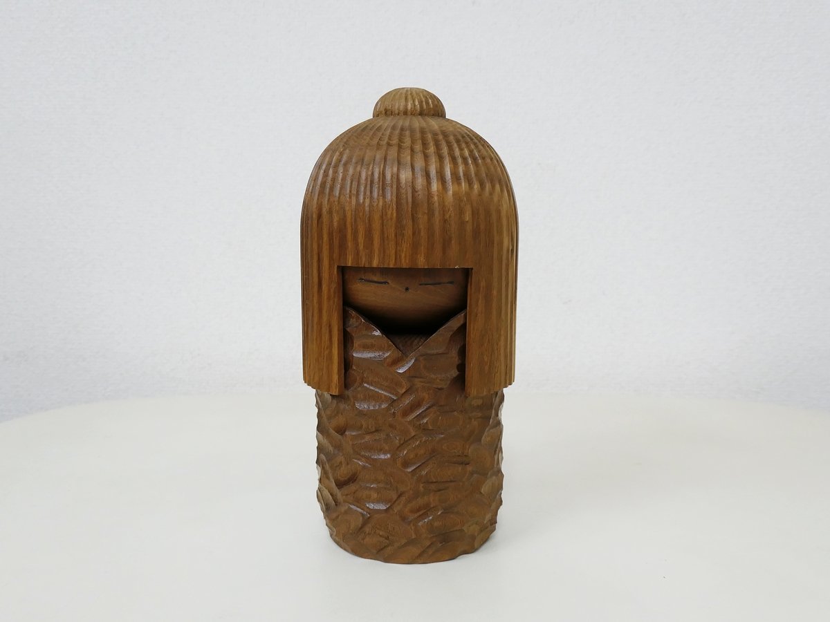 志藤尚山 創作 こけし「童女-わらべ」 志藤尚山 創作 こけし「童女-わらべ」