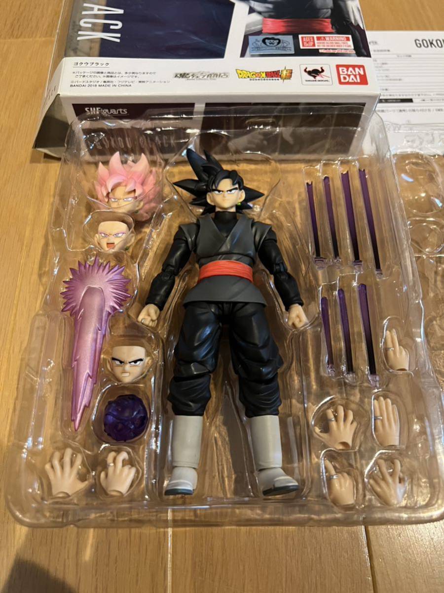 S.H.Figuarts ゴクウブラック【中古】フィギュアーツ ドラゴンボール超 