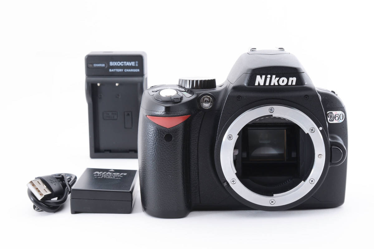  極上 /シャッター数14312回 Nikon ニコン D60 ボディ #5345(ニコン)｜売買されたオークション情報、yahooの商品情報をアーカイブ公開 - オークファン ニコン
