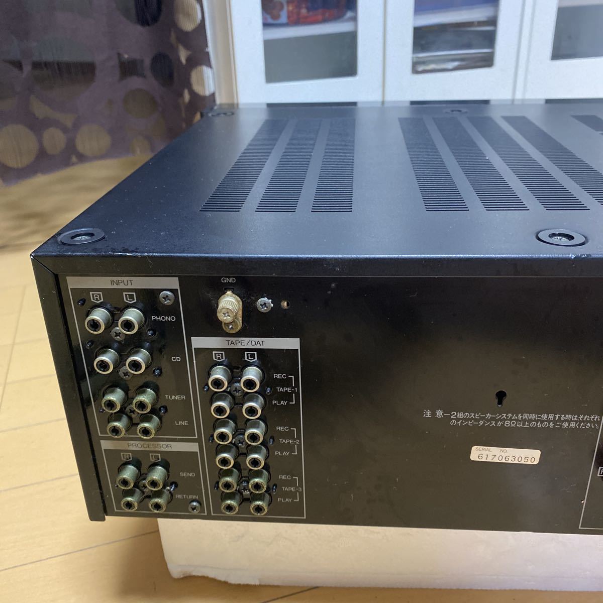 SANSUI プリメインアンプ AU-a607 動作品 SANSUI サンスイ プリメイン