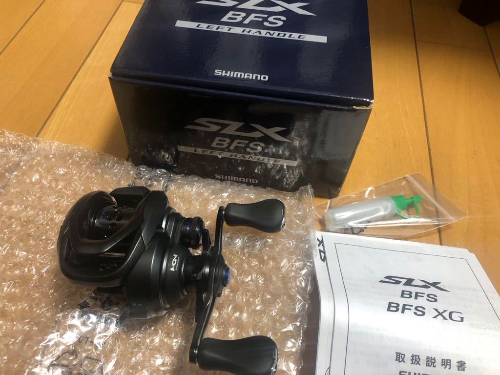 シマノ SLX BFS LEFTハンドル 1回使用のほぼ新品SHIMANO 左ハンドル BFS XG
