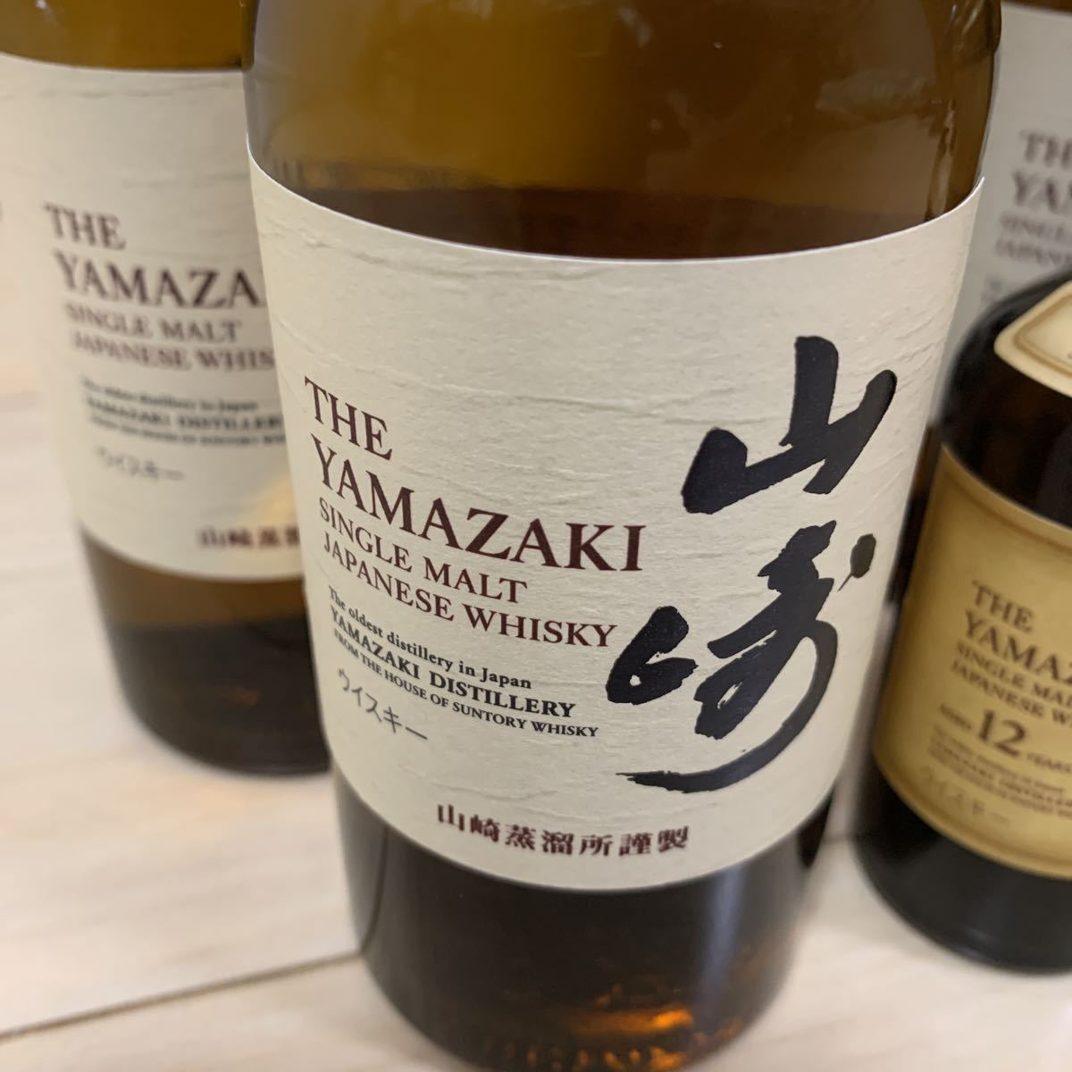 サントリー 山崎 ノンビンテージ NV 180ml×25本 山崎12年 50ml×6本