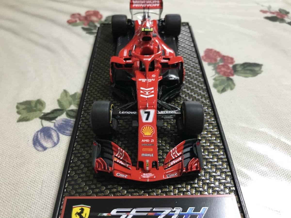 1/43 BBR Ferrari SF71-H GP USA 2018 K.Raikkonen Winner Limited 199