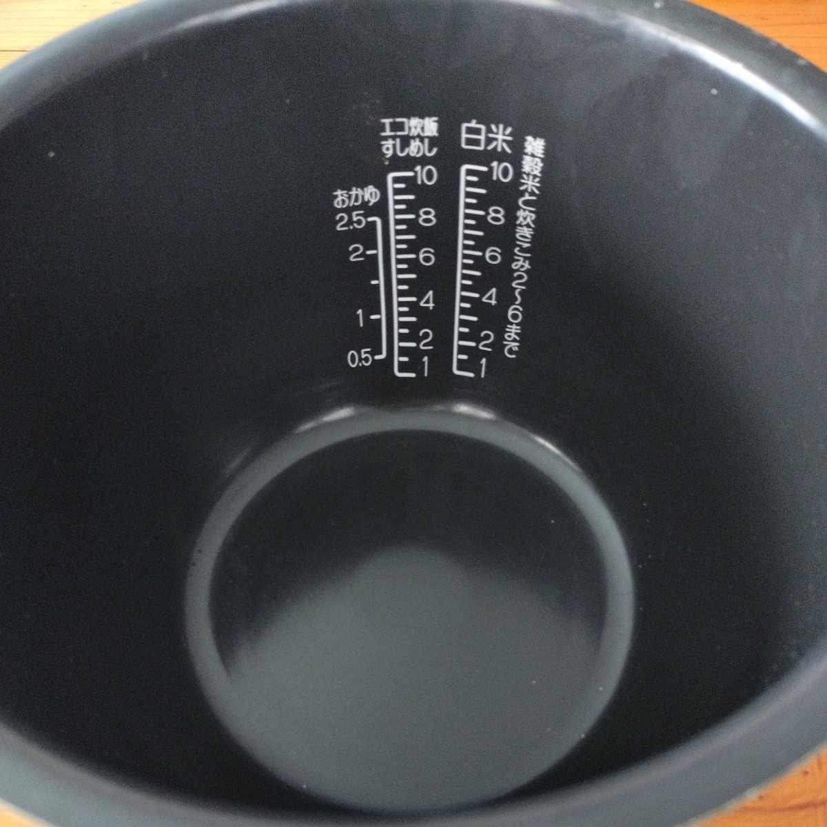 B412 B586-6B 象印 炊飯器 希少 一升炊き用 内釜 中古部品 パーツ B412
