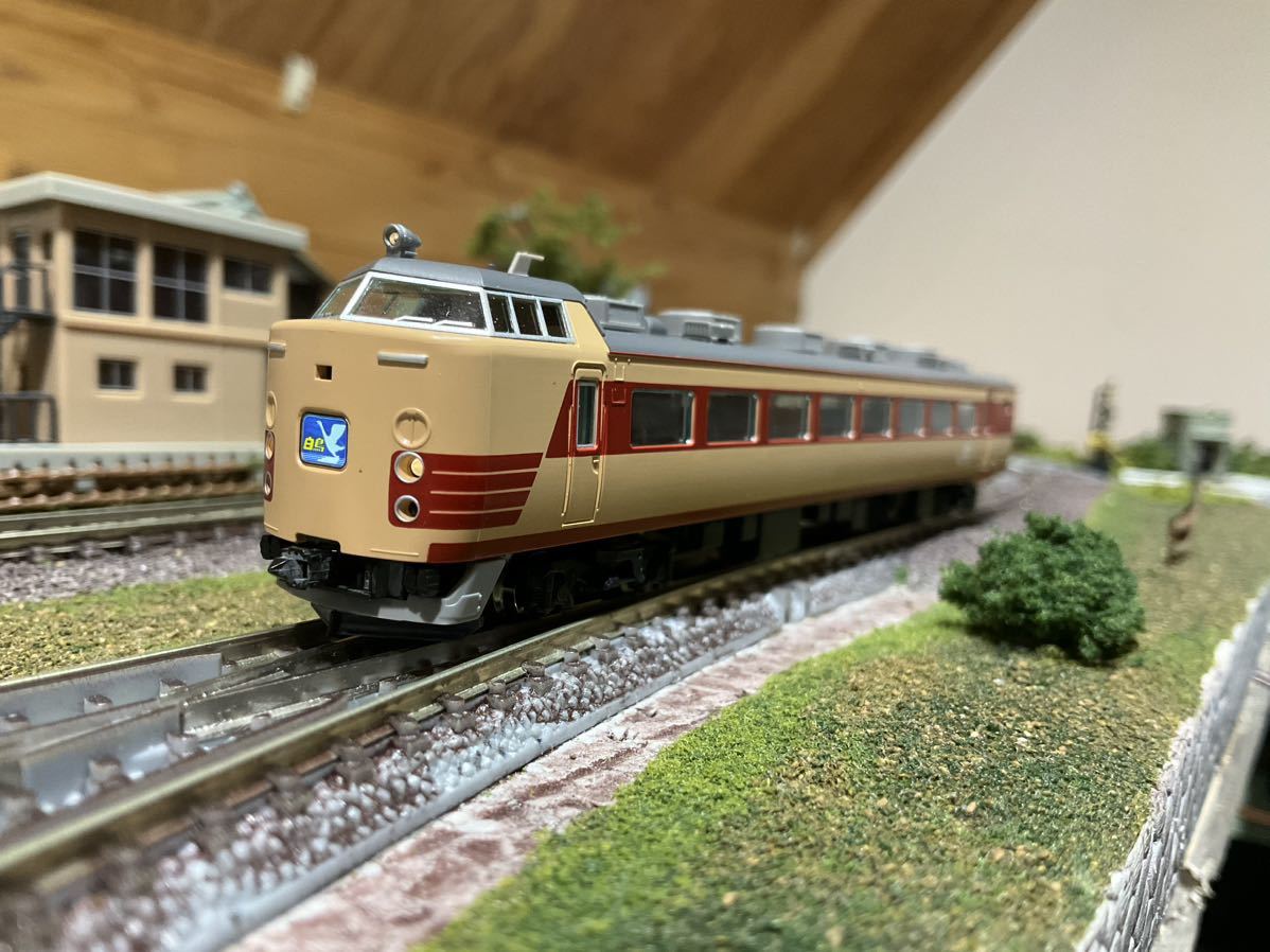 新品同様 TOMIX トミックス 98386 485系 特急電車 京都総合運転所
