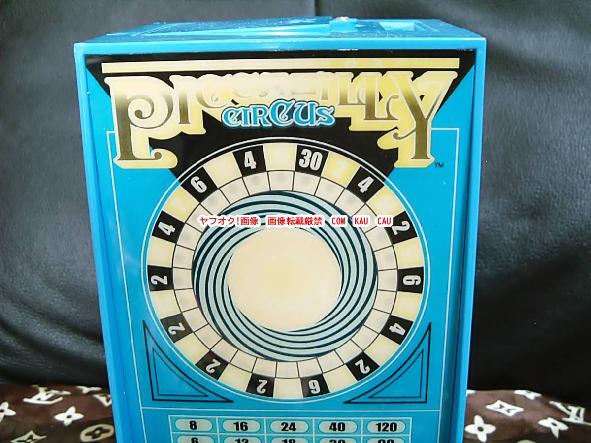 メダルゲーム機 ピカデリーサーカス ピカデリーサーカス ゲーム ミニチュア 貯金箱 【KAU】廃盤 レトロ エモい 検索 駄菓子屋 昭和 ジオラマ ルーレット  コイン 貯金箱 コナミ KONAMI ピカデリー