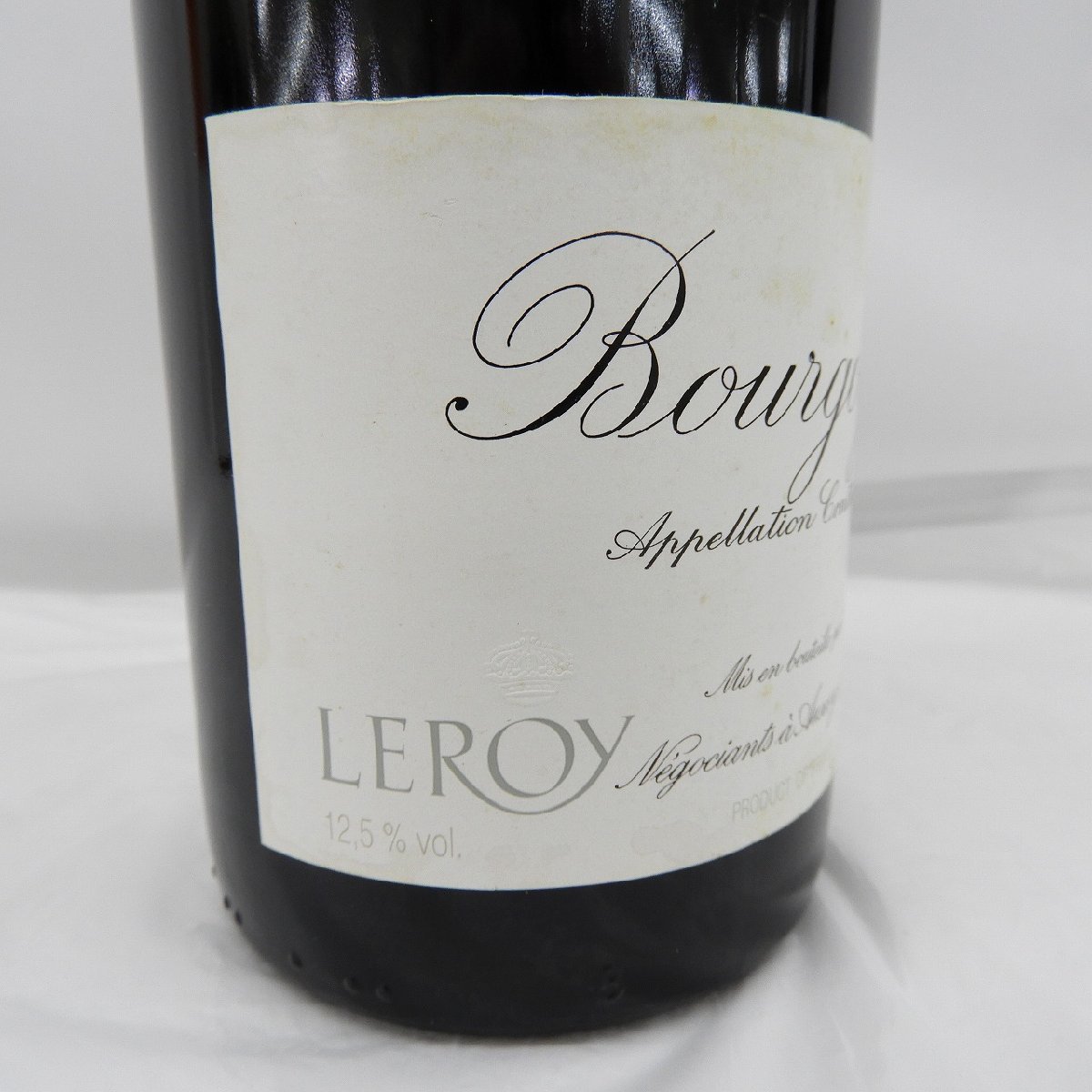 未開栓】Leroy ルロワ ブルゴーニュ ルージュ 1996 赤 ワイン 750ml 14