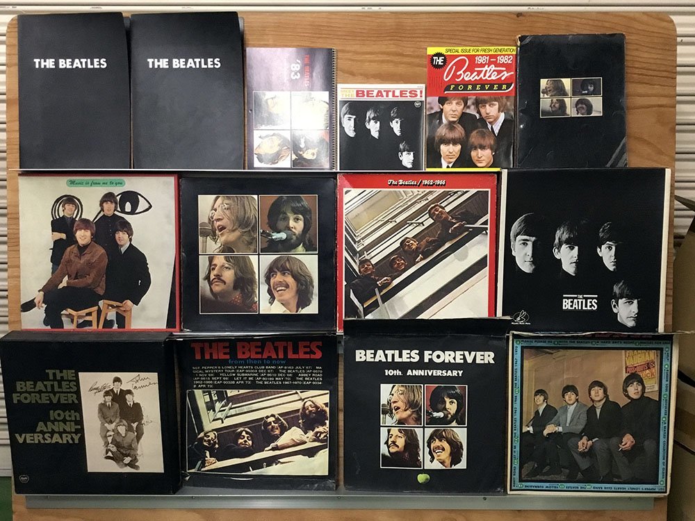 ◆ 同梱不可LP，BOOK，グッズ ビートルズ/16点セット