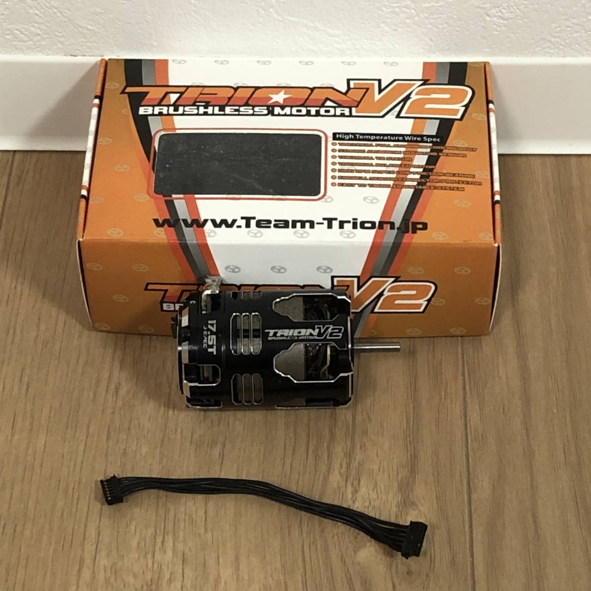 【TRION】ブラシレスモーター 　TRION　V2 17.5T　中古