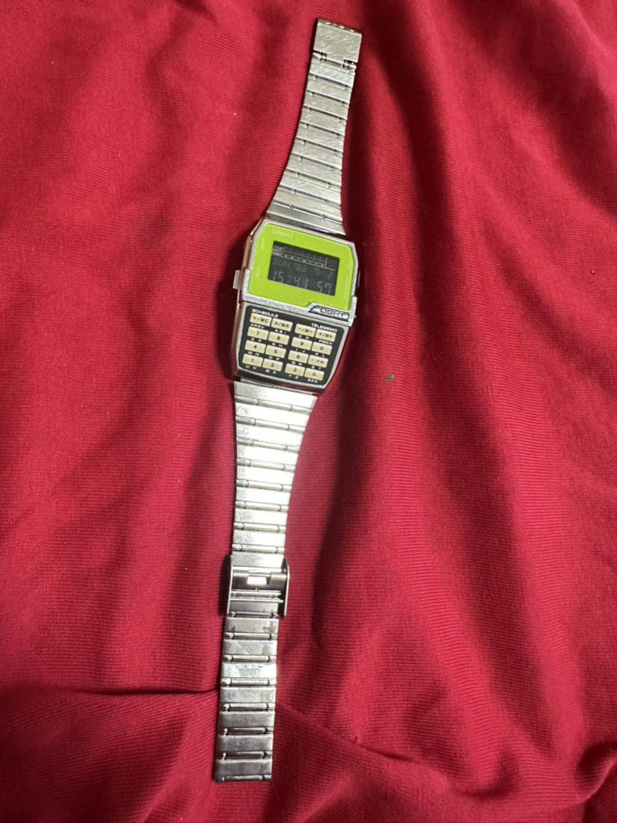 Casio 希少 CASIO DBC-1500 data bank データバンク カシオ 腕時計 DBC