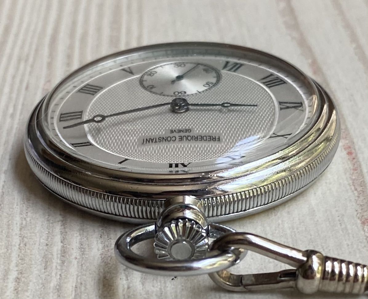 懐中時計FREDERIQUE CONSTANT フレデリックコンスタント 裏スケルトン 