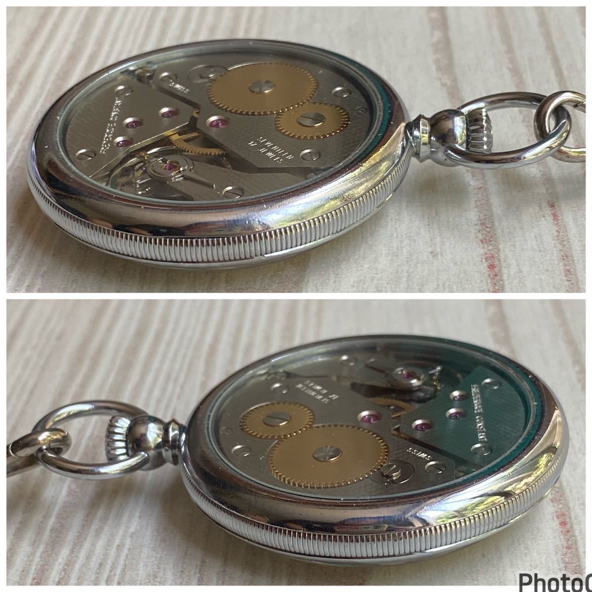 懐中時計FREDERIQUE CONSTANT フレデリックコンスタント 裏スケルトン 