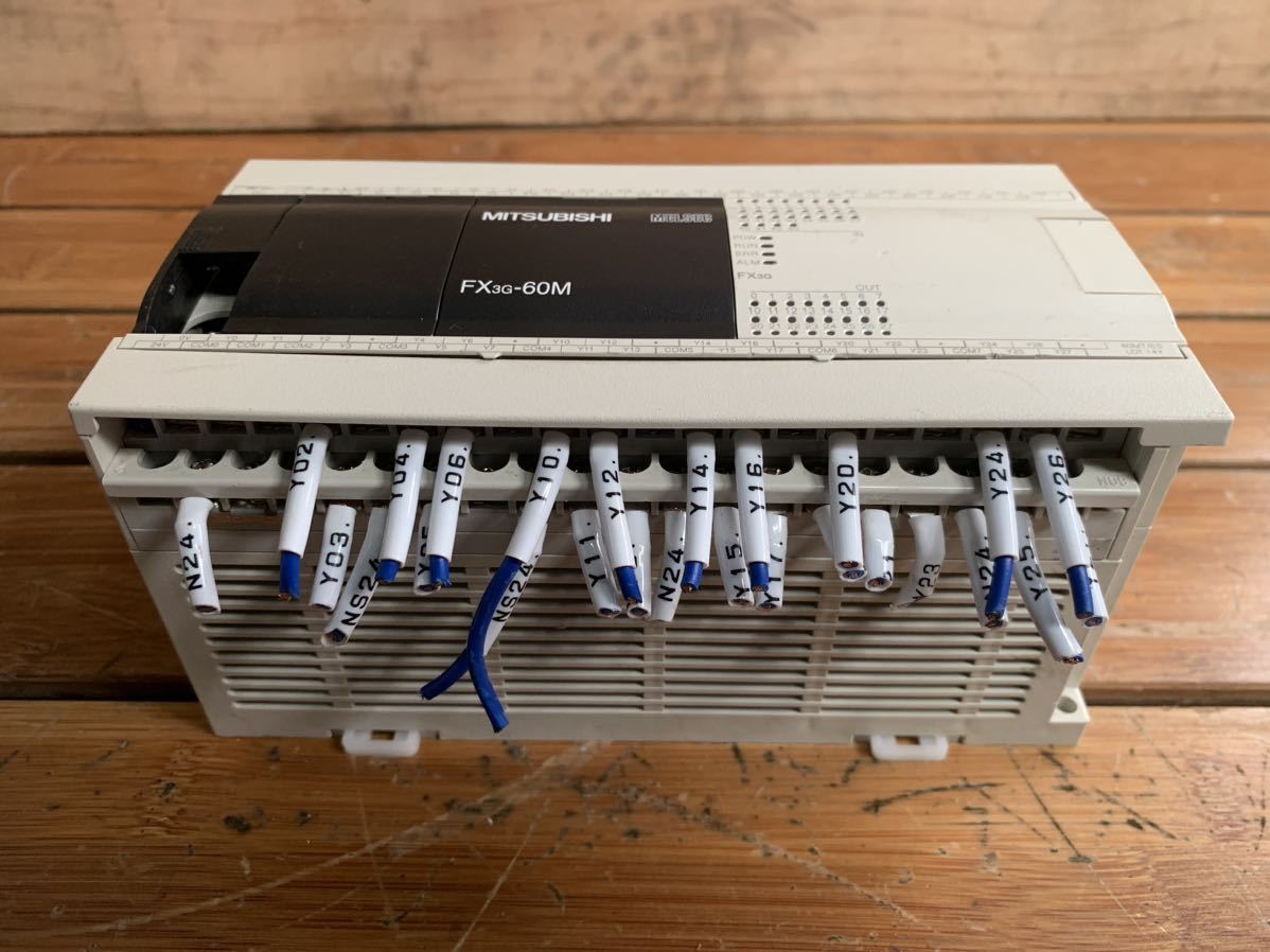 MITSUBISHI 三菱 シーケンサー FX3G-60M 動作未確認(電材、配電用品