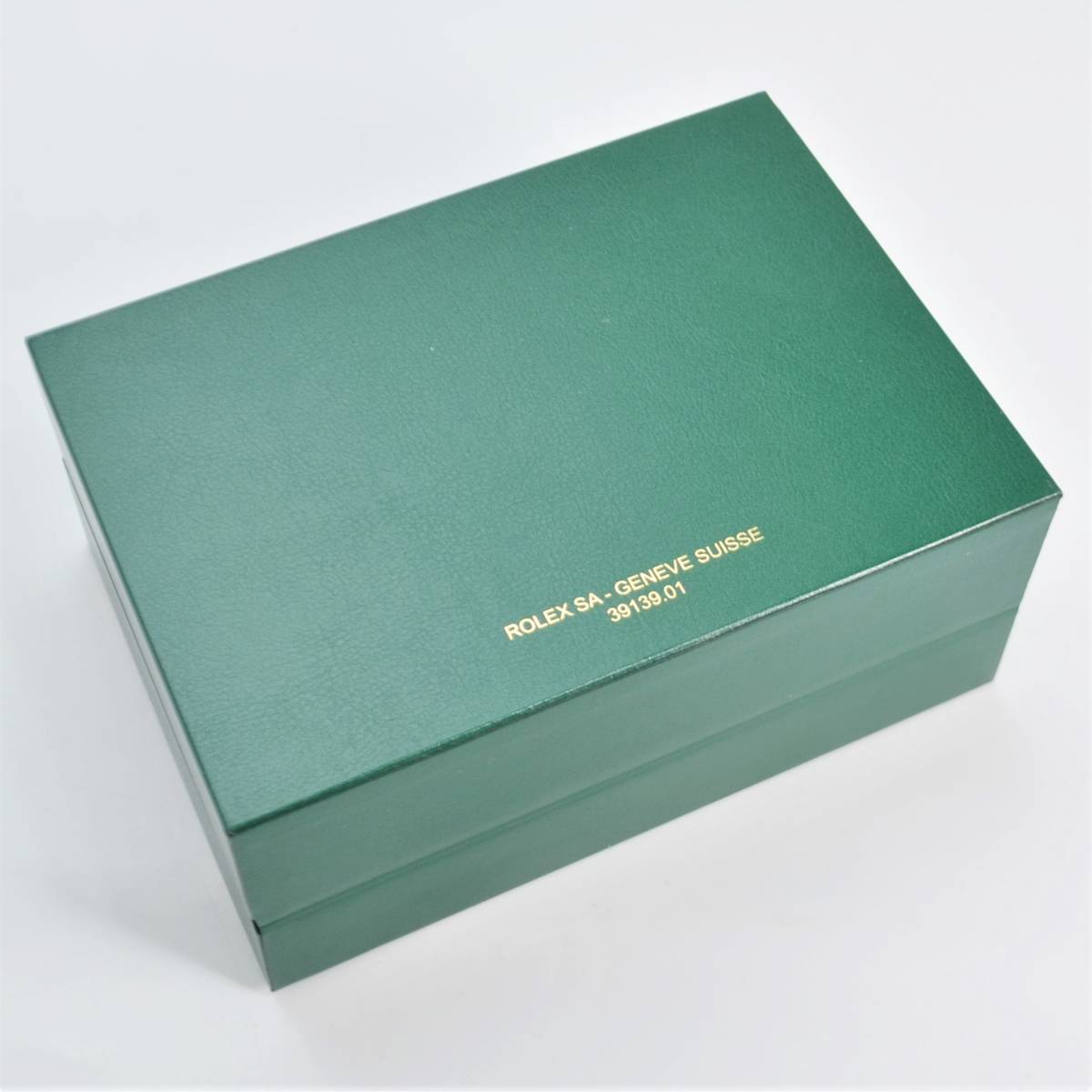 S 1円スタート ROLEX ロレックス ケース 空箱 緑箱 BOX 台座・レザー 