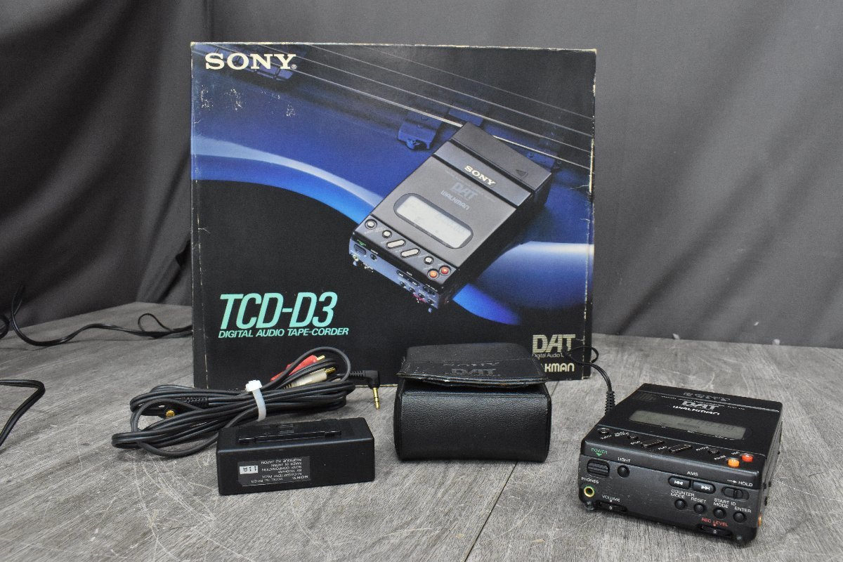 ◇s1905 ジャンク SONY ソニー カセットレコーダー DATウォークマン
