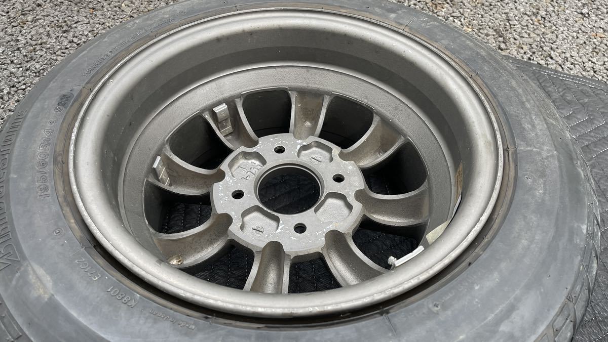 AE86 旧車 RSワタナベ ワタナベ 14インチ 7.5J Aタイプ PCD114.3 4穴 2 