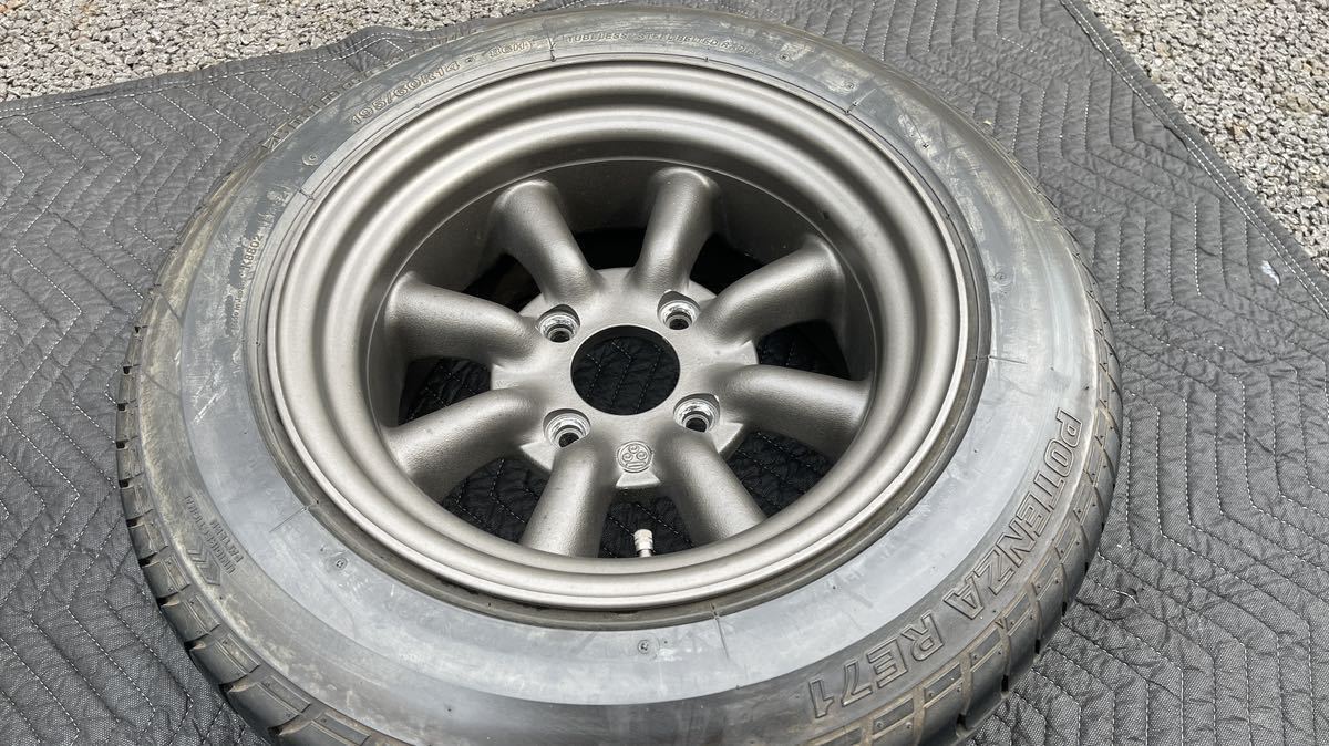 AE86 旧車 RSワタナベ ワタナベ 14インチ 7.5J Aタイプ PCD114.3 4穴 2 