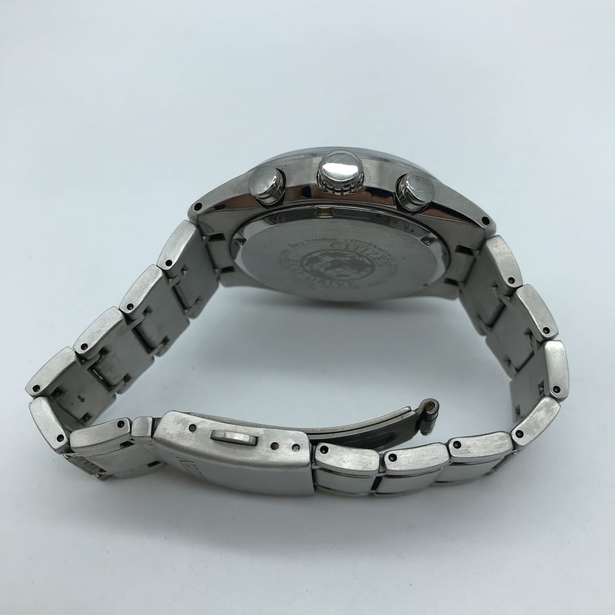 CITIZEN シチズン B620-S088071 エコドライブ ソーラー腕時計 動作品 
