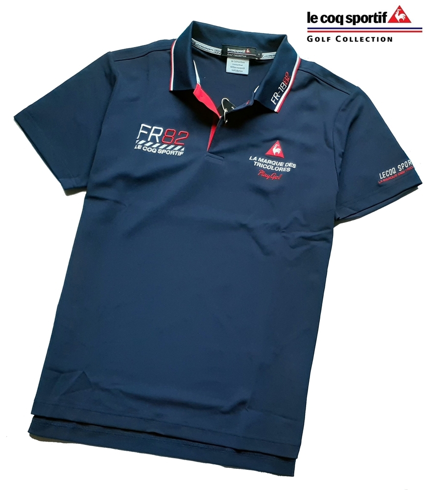 ルコック スポルティフ ゴルフ コレクション 半袖ポロシャツ/メンズ/新品/L