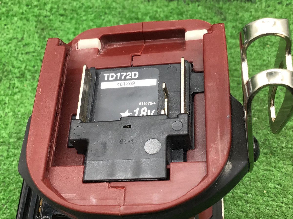 Makita マキタ マキタ 18v インパクト 赤 領収書発行可 Makita マキタ 