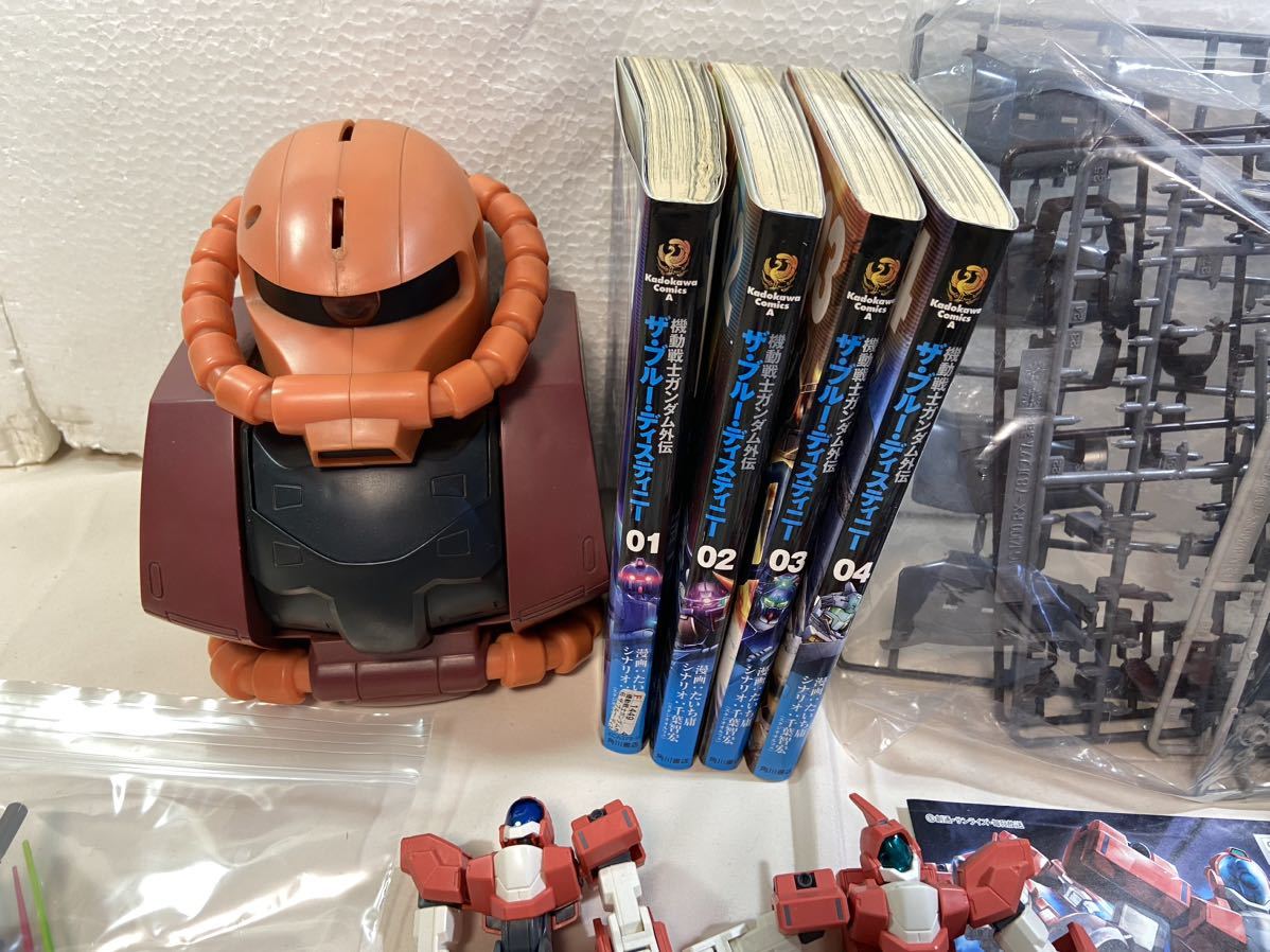 Kガンプラジャンク ガンダムグッズ フィギュア 本 ガチャ 余剰パーツ