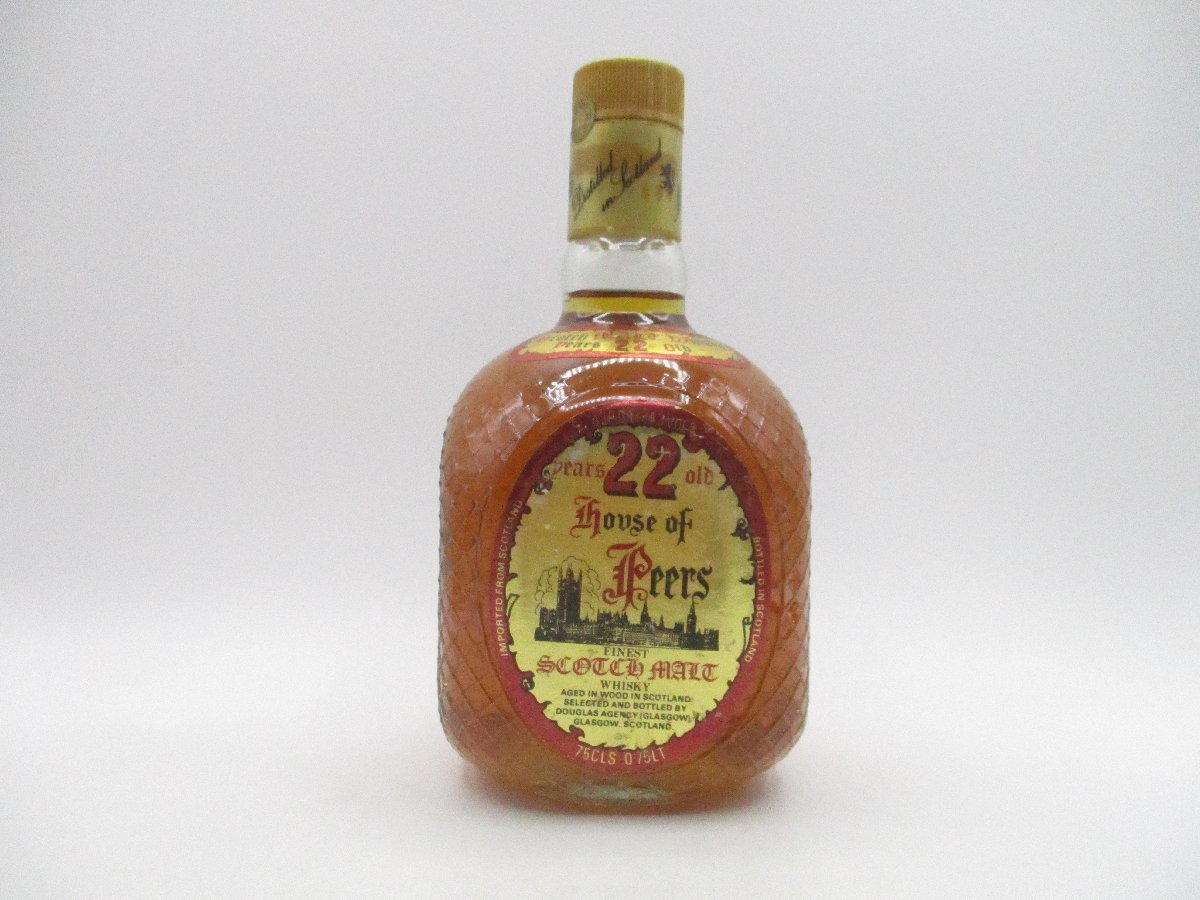 HOUSE OF PEERS 22年 ハウス オブ ピアーズ スコッチ ウイスキー 750ml