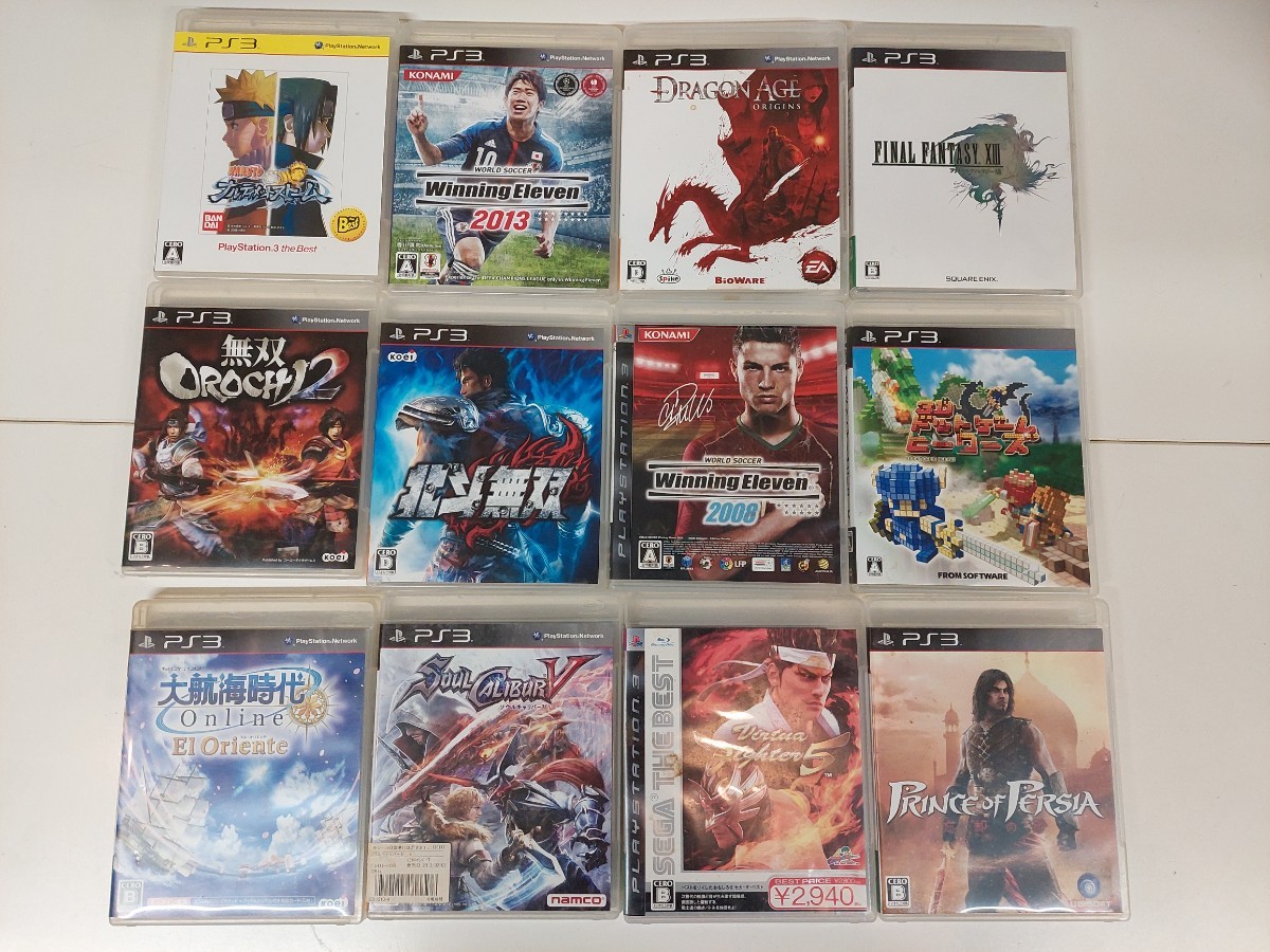 PS3ソフト15枚セット/戦国無双/三國無双/ワンピース/北斗無双 