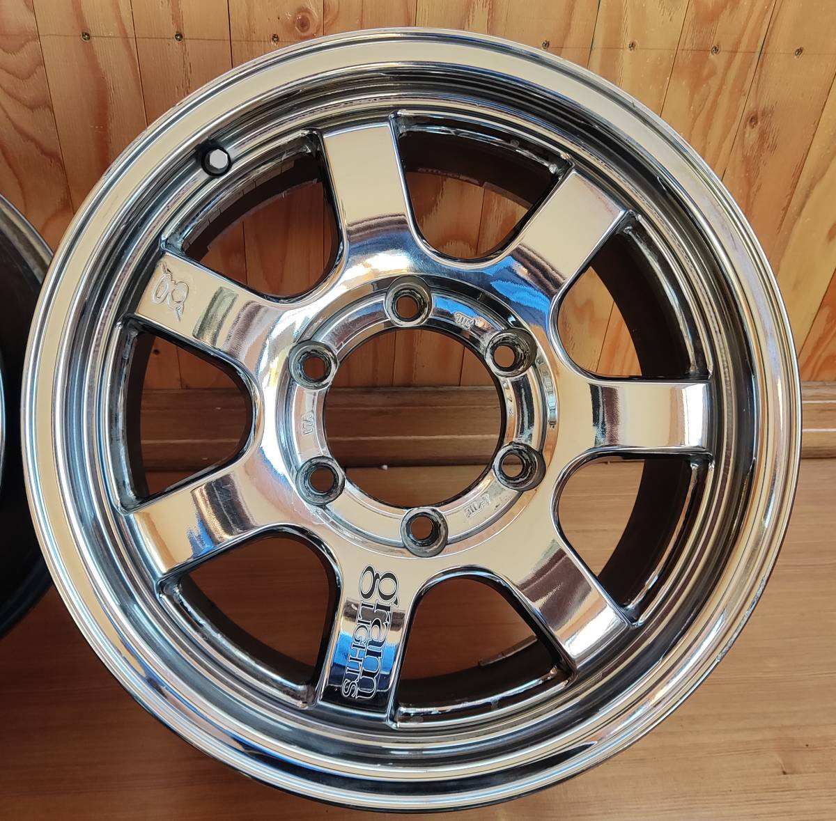 必見！RAYS GRAM LIGHTS 57 SX メッキ！16X7JJ ET38 6H/139.7 4本 