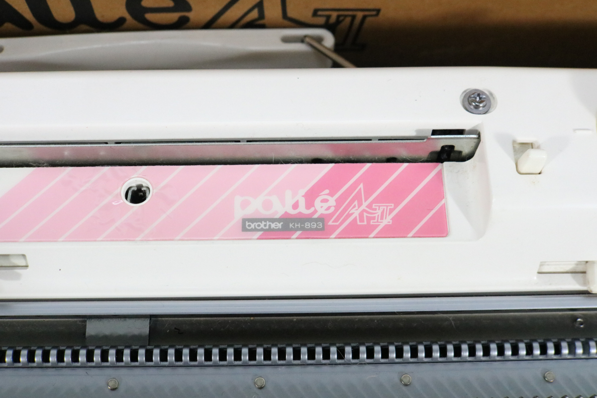 23T479_ジ5 brother ブラザー 編み機 Palie AⅡ KH-893 パリエA2 編機