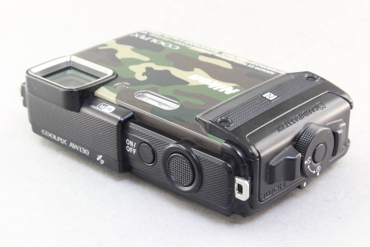 AW130 COOLPIX | Cameralabs 価格比較 Camouflage B+ (並品) Nikon