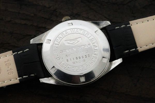 519 CITIZEN SEVEN STAR Deluxe 7 21JEWELS AT ACSS 52701-TA シチズン 