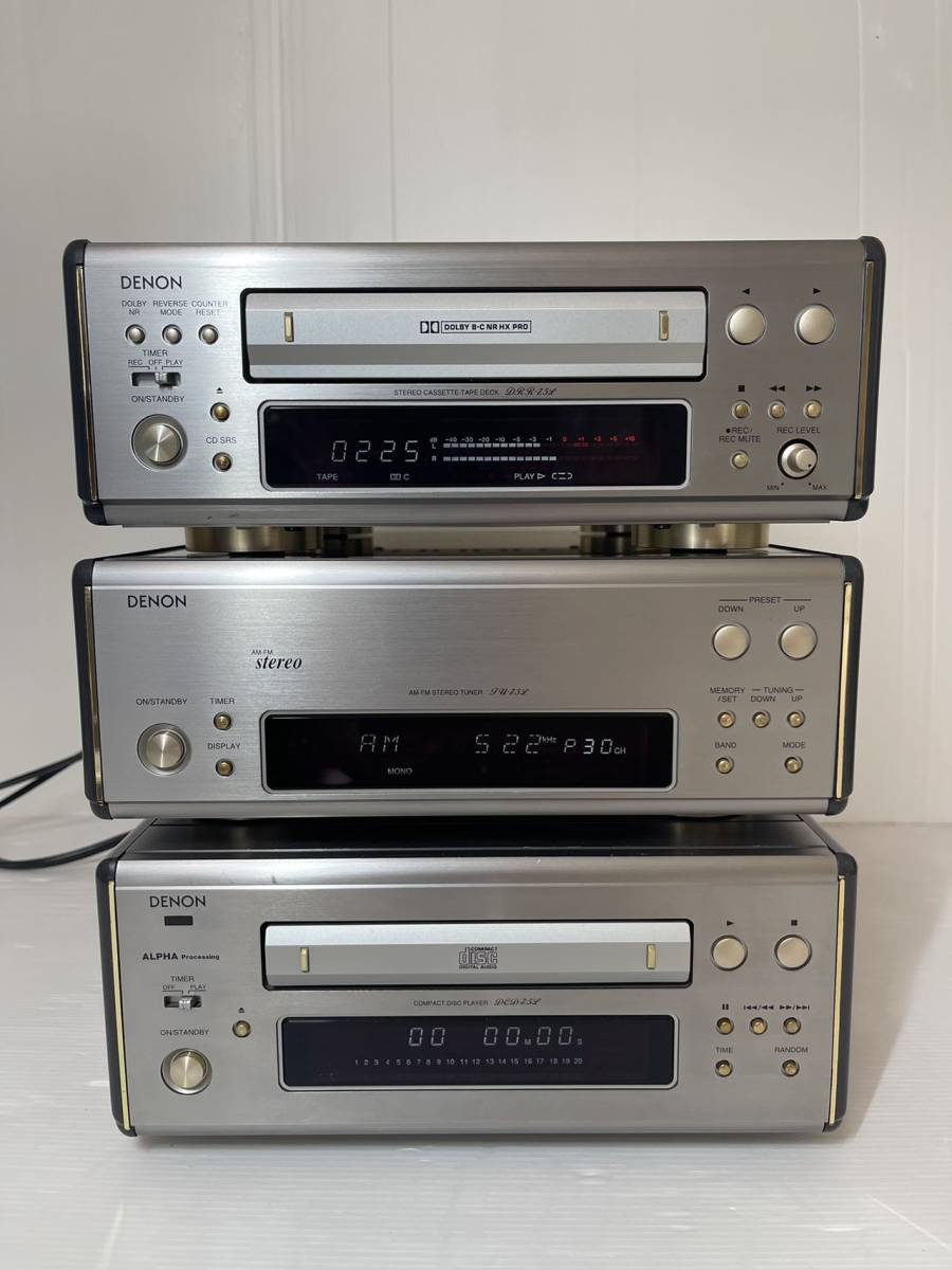 DENON リアル20ビットΛ-S.L.C CDプレーヤー DCD-3500RG デノン