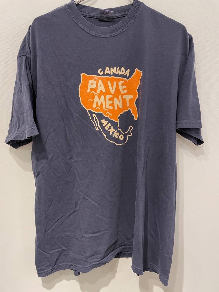PAVEMENT 来日ツアー オフィシャル Tシャツ XL NAVY 定価出品 