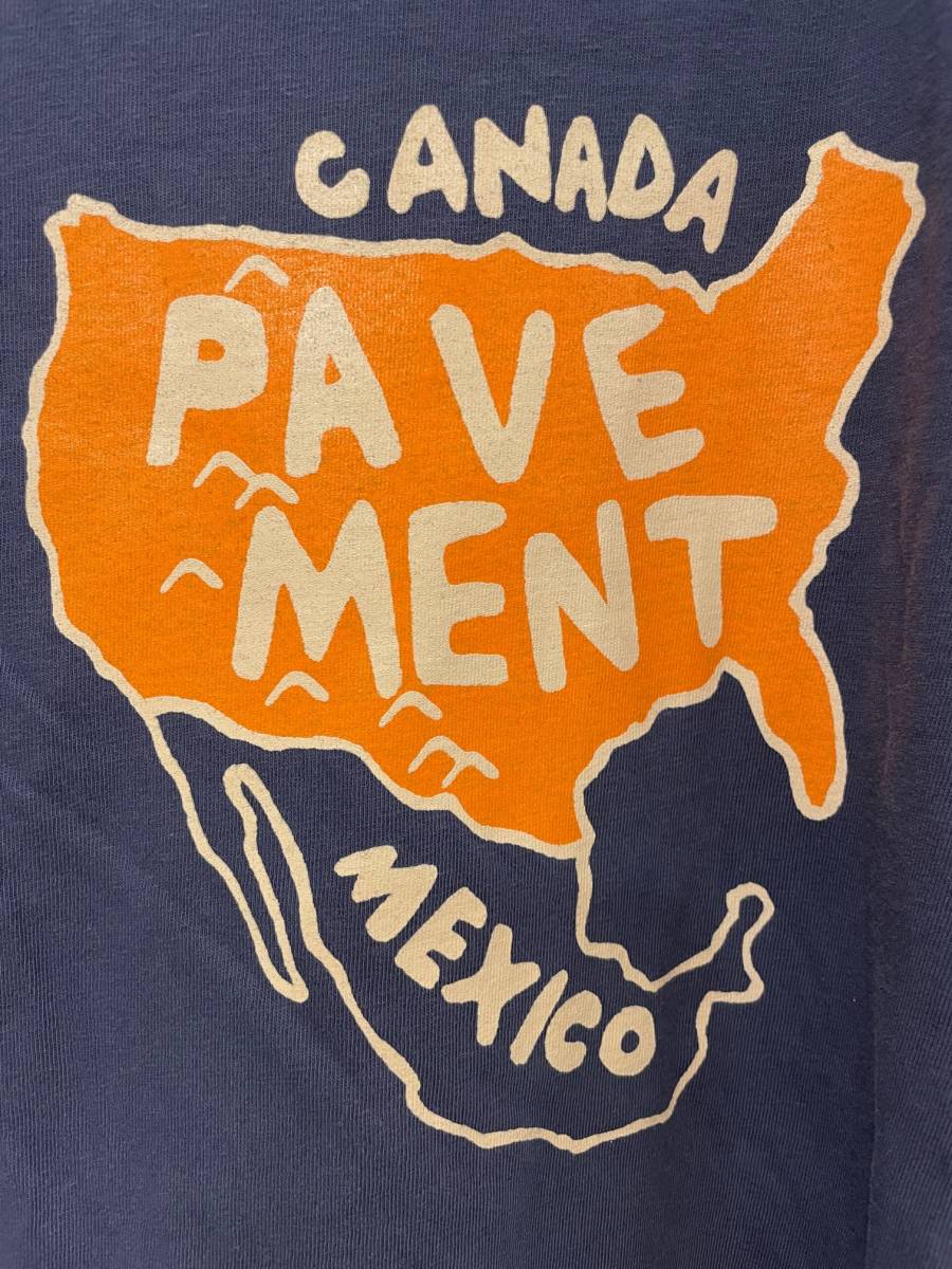 PAVEMENT 来日ツアー オフィシャル Tシャツ XL NAVY 定価出品 
