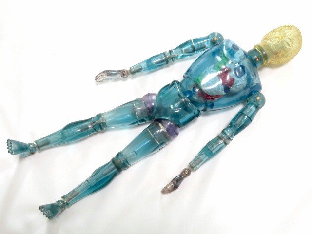 □当時物 キングワルダー1世 青 ブルー 変身サイボーグ 旧タカラ 32  