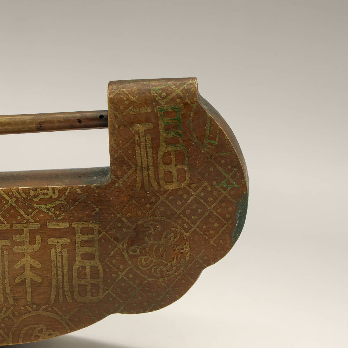 李朝 鍵 錠前 R7375 Yahoo! 李朝（李氏朝鮮）のアンティーク魚型錠前（