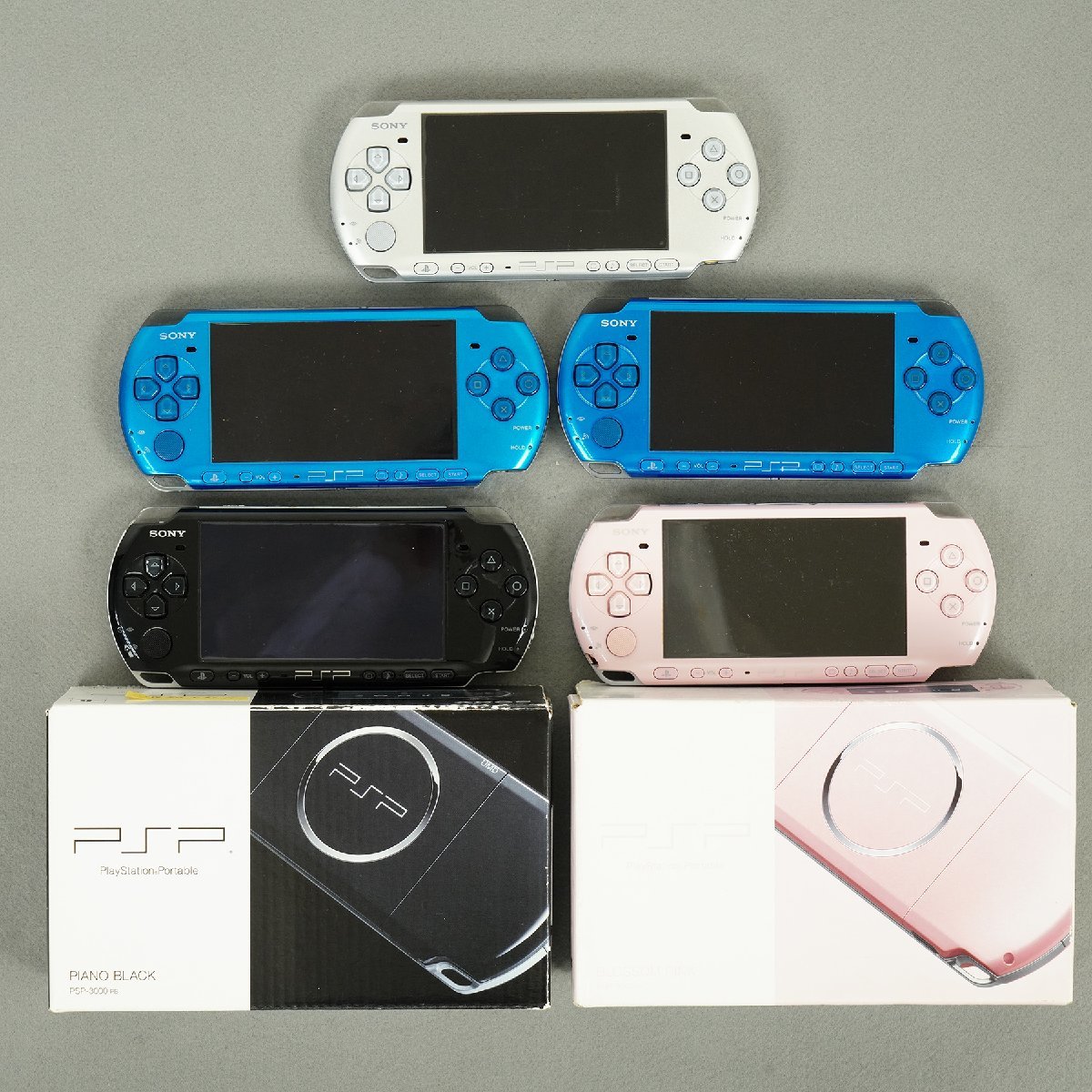 ジャンク品 SONY PSP-3000 本体 計5台セット プレイステーション