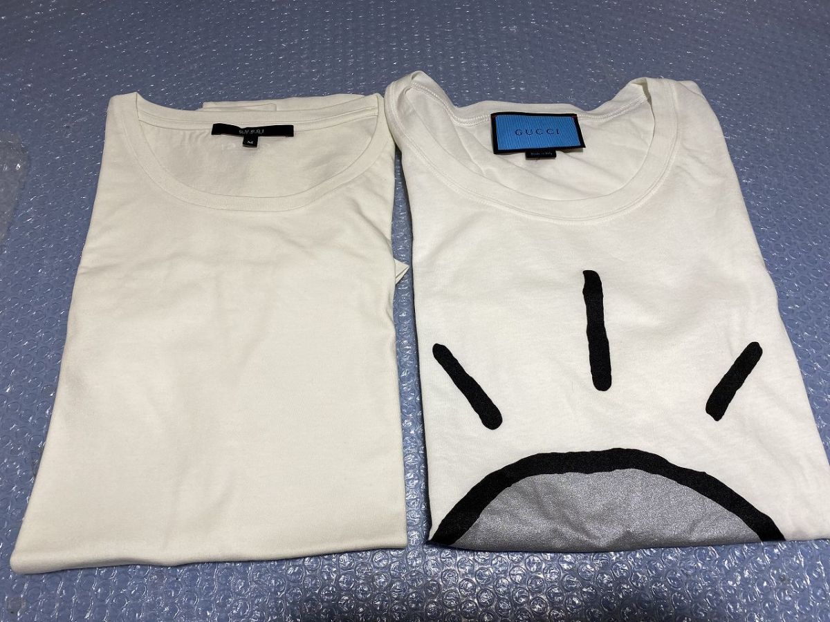 ★☆H723　GUCCI（グッチ）Tシャツ　中古品　2点　☆★
