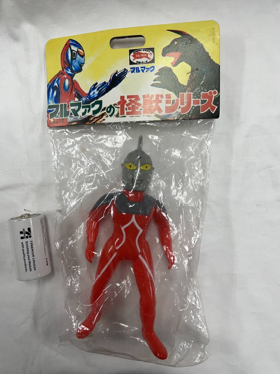 ウルトラセブン 復刻 ブルマァク ソフビ 特撮 ヒーロー フィギュア 未使用品 