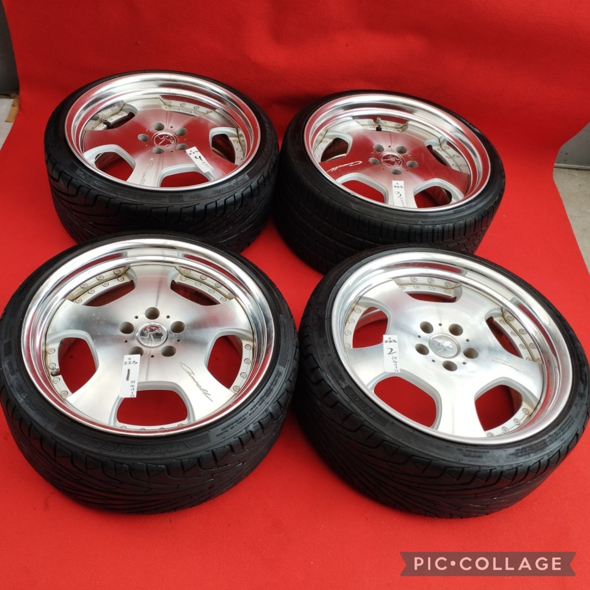 レーベンハートキャンベル19インチ4本セットホイールタイヤ