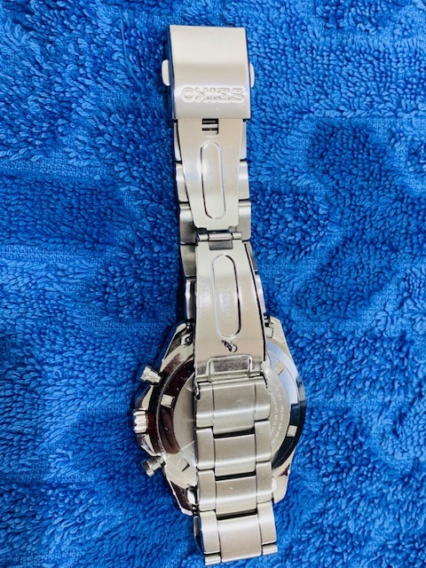 未使用 】セイコー メンズ クロノグラフ SBTR023 8T67-00C0 腕時計 