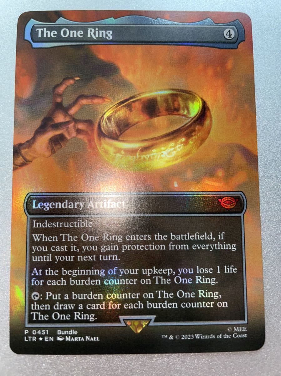 MTG 一つの指輪 One : 一つの FOILLTR-P mtg 一つの指輪 英語 foil