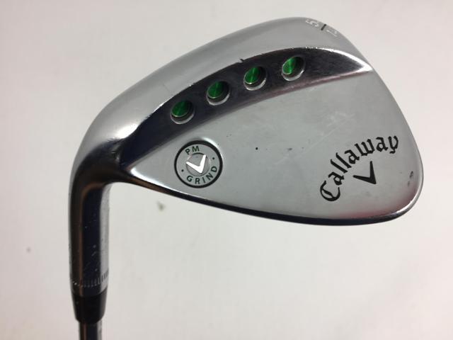 即決 中古 PM GRIND 19 ウェッジ (クローム) AW KBS Hi-REV 2.0 115 スチール 54 WEDGE