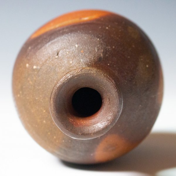 25635 人間国宝 藤原啓 (備前徳利形壷) FUJIWARA Kei – アート飛田